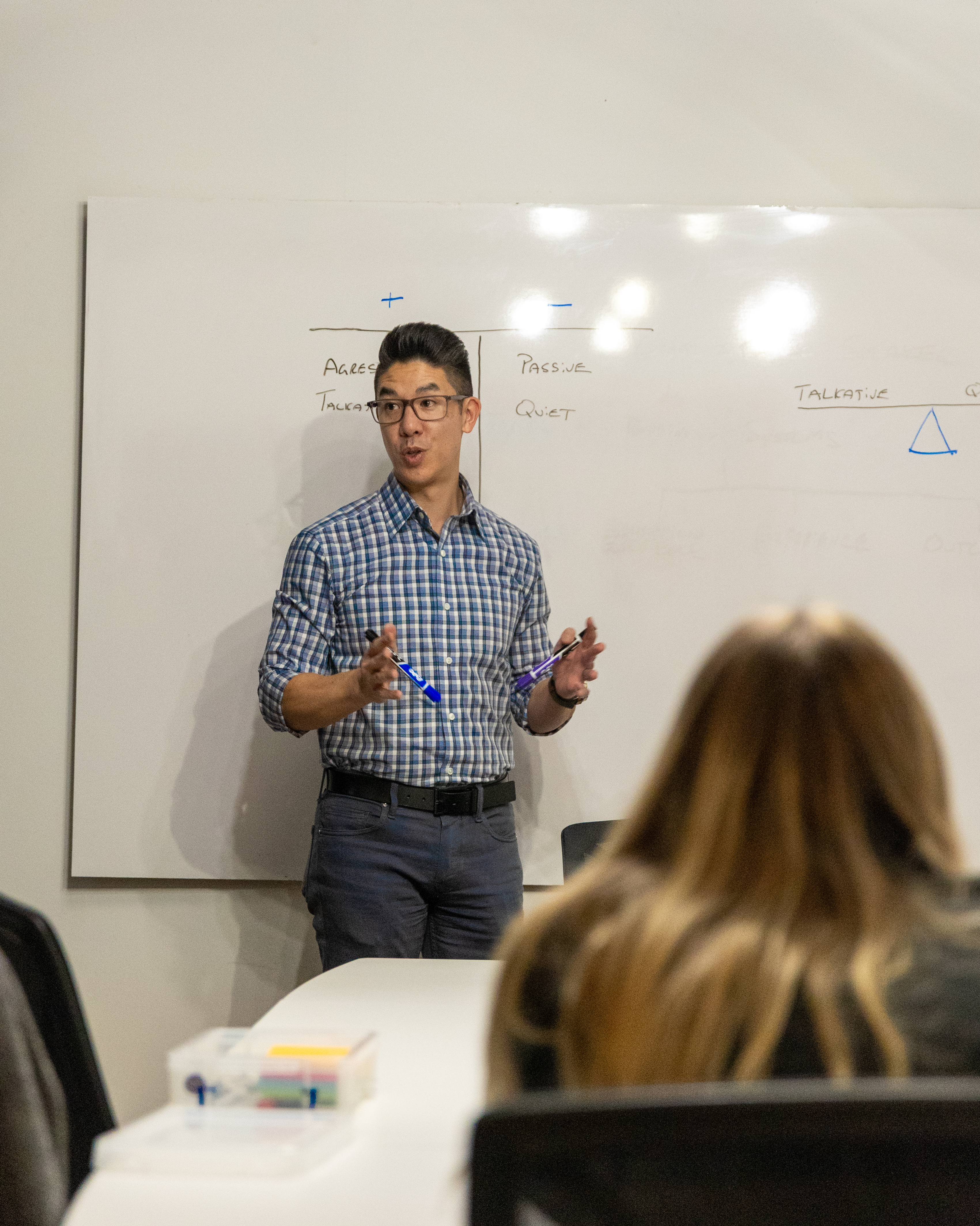 Donny C. Nguyen speaking to an audience